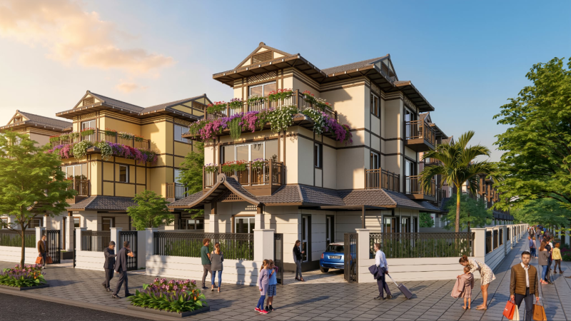 PHÂN KHU HỪNG ĐÔNG KIẾN TRÚC ART DECO